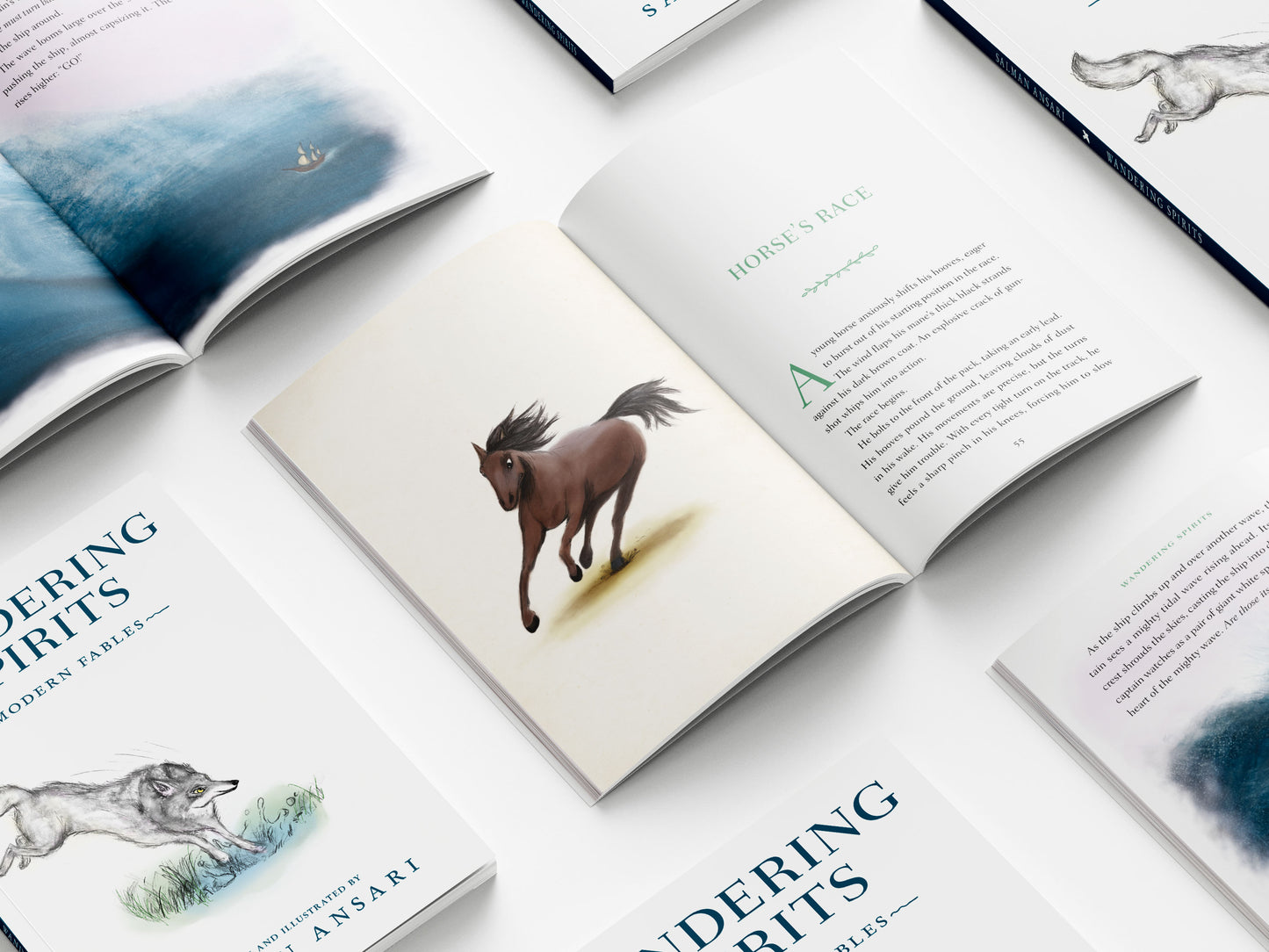 Wandering Spirits: Signed Edition w/ Stickers & Bookmark
